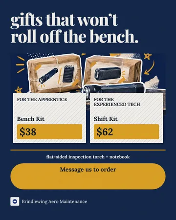 Bench Edge Gift Haul: a single post template from the Template Foundry, on a sample brand