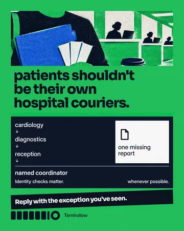 Courier Circuit: a single post template from the Template Foundry, on a sample brand