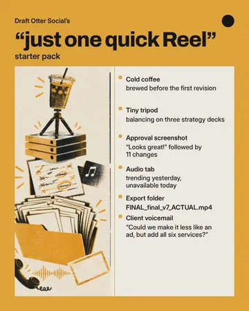 Final Keeps Going: a single post template from the Template Foundry, on a sample brand