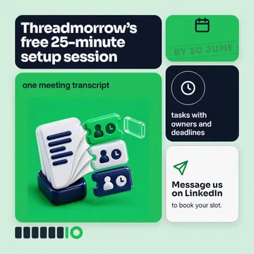 Slide Into Setup: a single post template from the Template Foundry, on a sample brand