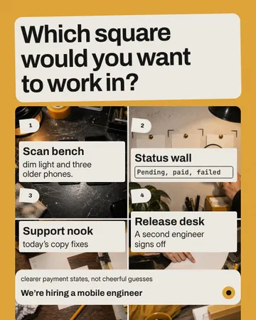 Four-Square Inspection Tour: a single post template from the Template Foundry, on a sample brand