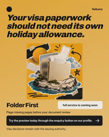 Paperwork Island Reveal: a single post template from the Template Foundry, on a sample brand