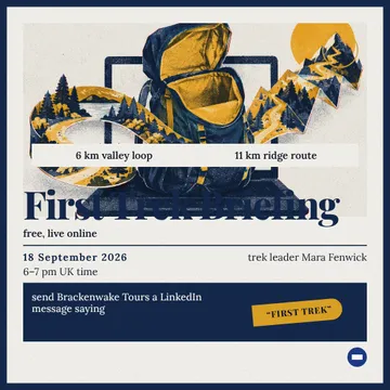 Destination Collage Admission: a single post template from the Template Foundry, on a sample brand