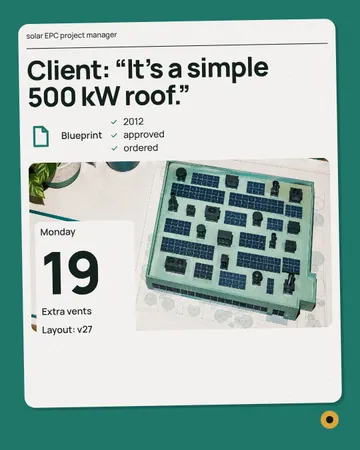 Checklist Gets Vented: a single post template from the Template Foundry, on a sample brand