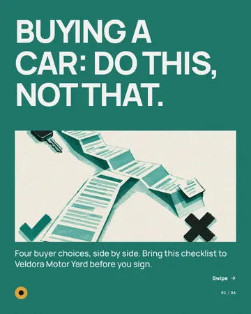 The Unfolded Quote: a carousel template from the Template Foundry, on a sample brand