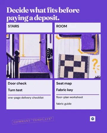 Two Sides of Fit: a single post template from the Template Foundry, on a sample brand