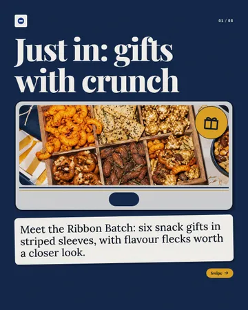 Pull Out Their Crunch: a carousel template from the Template Foundry, on a sample brand