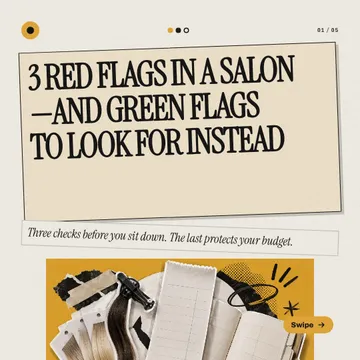 Beauty Broadcast Scrapbook: a carousel template from the Template Foundry, on a sample brand