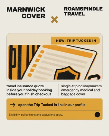 Tucked-In Collab Showcase: a single post template from the Template Foundry, on a sample brand
