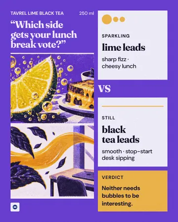 Equal Flavour Billing: a single post template from the Template Foundry, on a sample brand